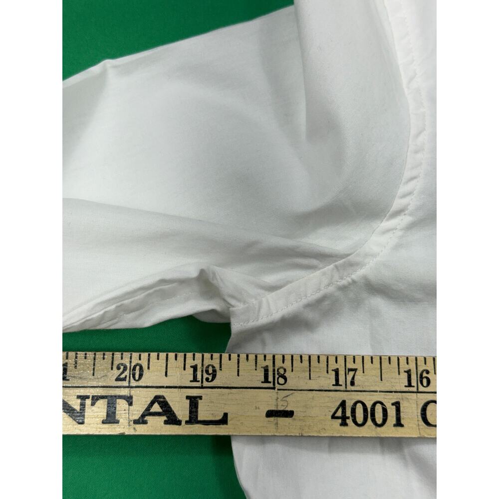 NWT J.Crew White cotton classic button-down shirt fitted silhouette Sz 6 - Picture 10 of 15